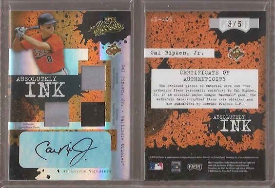 2005 Absolute Memorabilia Absolutely Ink AI109.X3Swatch Spectrum.5.jpg