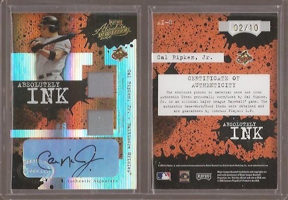 2005 Absolute Memorabilia Absolutely Ink AI8.10Swatch X2Spectrum.jpg