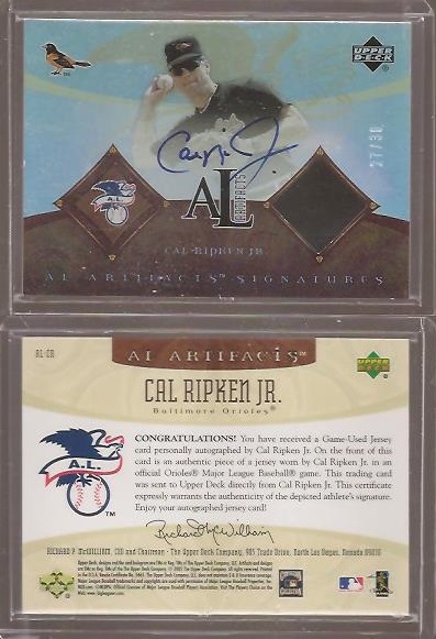 2005 Artifacts AL Artifacts Signatures.30.jpg