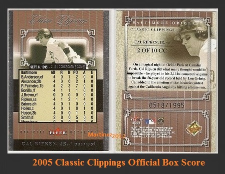 2005 Classic Clipping Official Box Score.jpg
