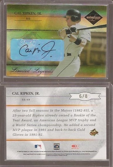 2005 Leaf Limited Legends LL-13Auto.8.jpg