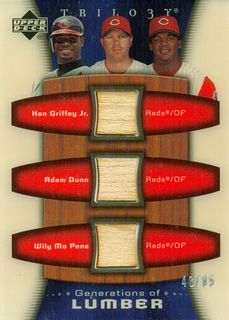 2005 Upper Deck Trilogy Generations of Lumber GDPA