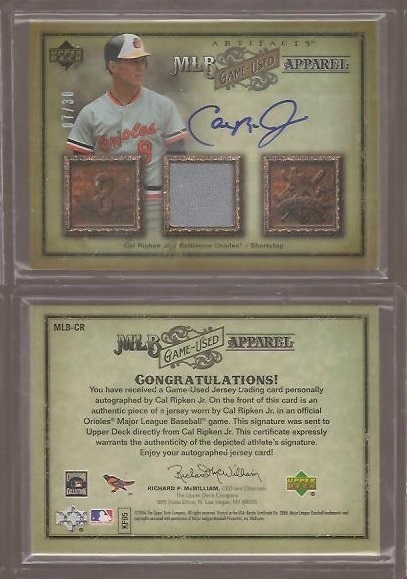 2006 Artifacts MLB Game Used Apparel Auto Jersey.30.jpg