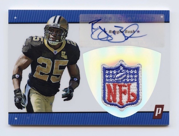 2006 Topps Paradigm Autographed NFL Logos #RB Reggie Bush 1/1