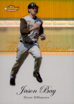 2007 Finest Rookie Finest Moments Refractors Gold JB