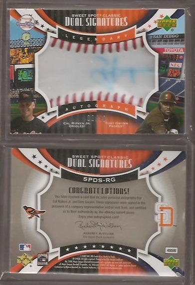 2007 Sweet Spot Classic Dual Signatures Red Stitch - Blue Ink RG.jpg