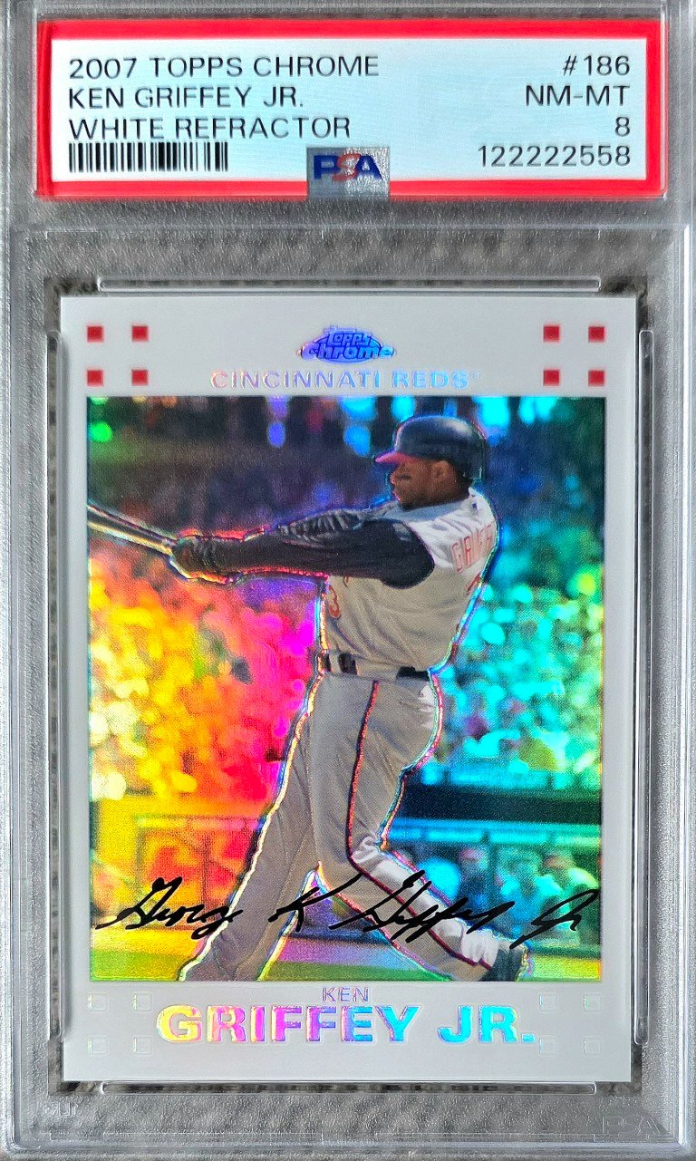 2007 Topps Chrome White Refractor /660