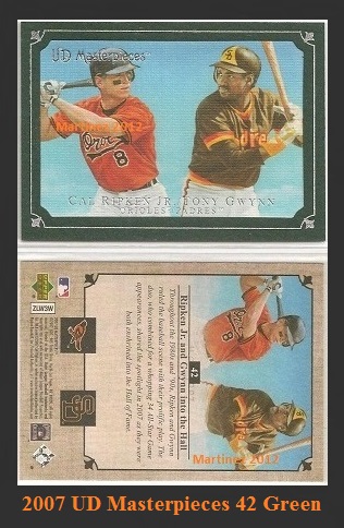 2007 UD Masterpieces 42Green.jpg