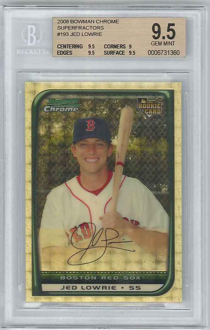 2008 Jed Lowrie Superfractor