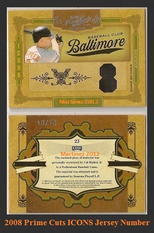 2008 Prime Cuts Icons 23Jersey Number.jpg