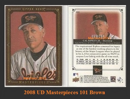 2008 UD Masterpieces 101Brown.jpg