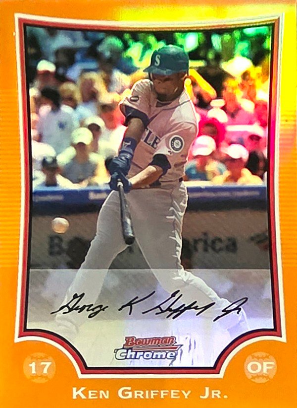 2009 Bowman Chrome Orange Refractor 21/25