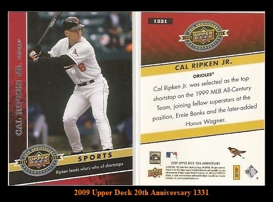 2009 Upper Deck 20th Anniversary #1331.jpg