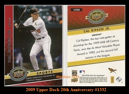 2009 Upper Deck 20th Anniversary #1332.jpg