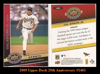 2009 Upper Deck 20th Anniversary #1461.jpg