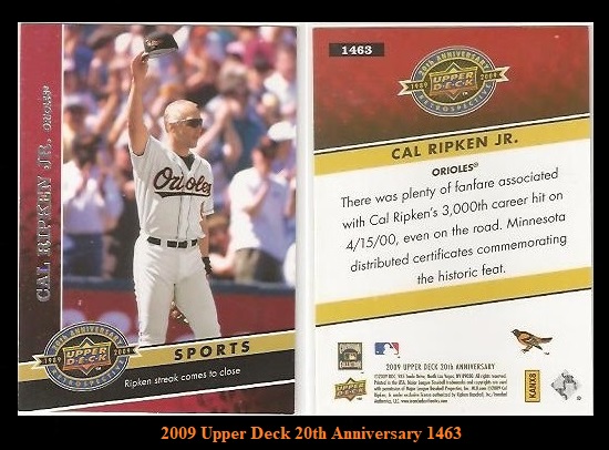 2009 Upper Deck 20th Anniversary #1463.jpg