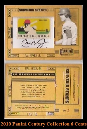 2010 Panini Century Collection 6 Cents Souvenir Stamp-Auto.jpg