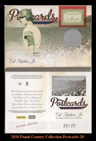 2010 Panini Century Collection Postcards-20.jpg