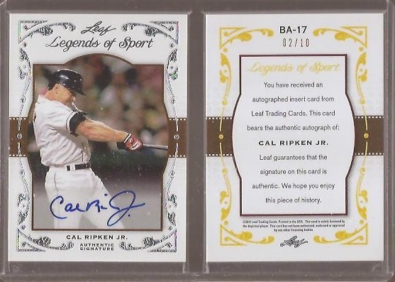2011 Leaf Legends of Sport Autograph BA17-02.10.jpg
