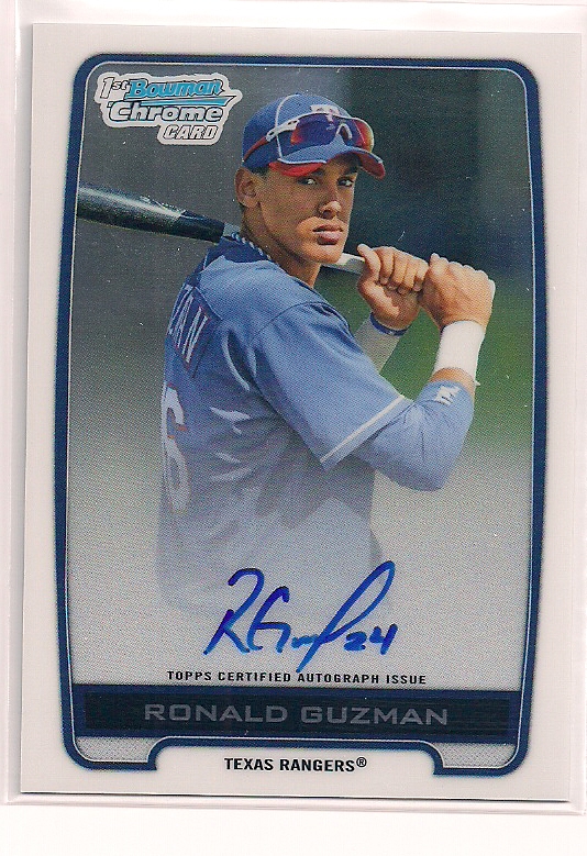 2012 BC Ronald Guzman Autograph BCA-RG
