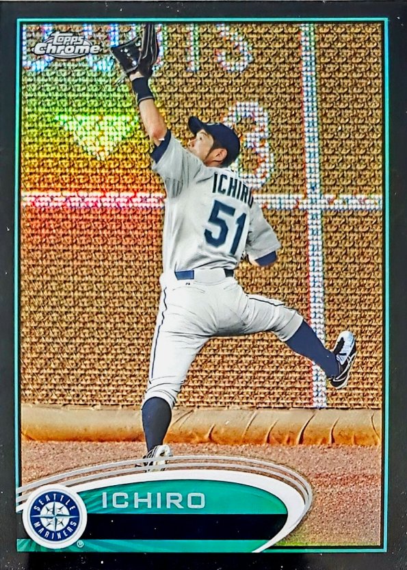2012 Topps Chrome Black 37/100