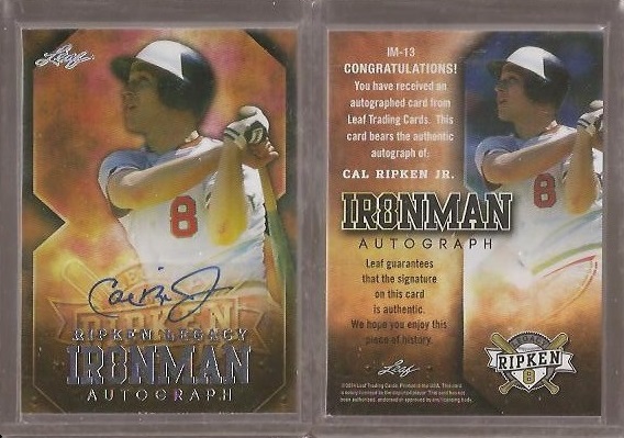 2014 Leaf Ripken Legacy Ironman Autograph IM13.jpg