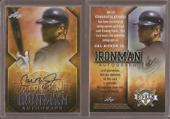 2014 Leaf Ripken Legacy Ironman Autograph IM16.jpg