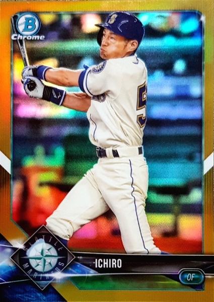2018 Bowman chrome gold
