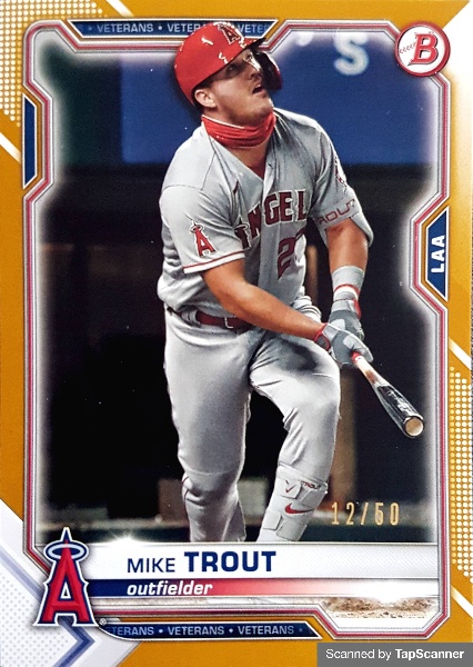 2021 bowman gold