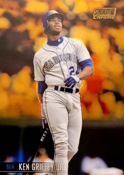 2021 Stadium Club chrome gold /50