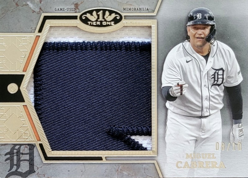 2024 Tier One Miggy Cabrera Jumbo Patch