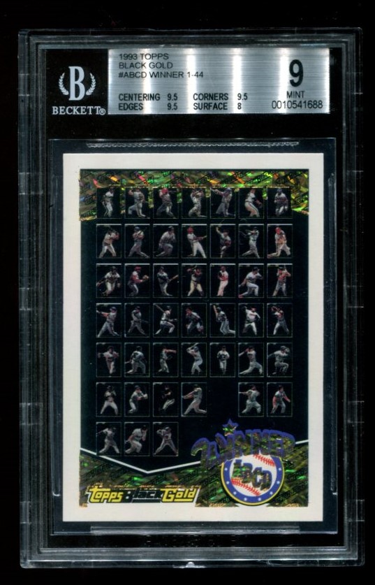 93ToppsBlackGoldABCDWinner frt