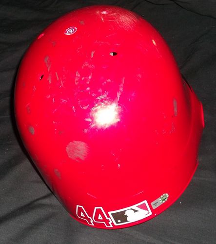 Adam Dunn Game Used Batting Helmet 3