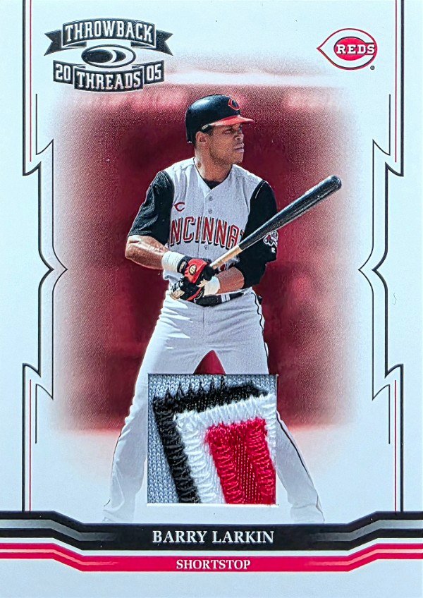 Barry Larkin 2005 Throwback Threads 63/100