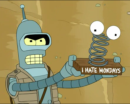 bender spring i hate mondays