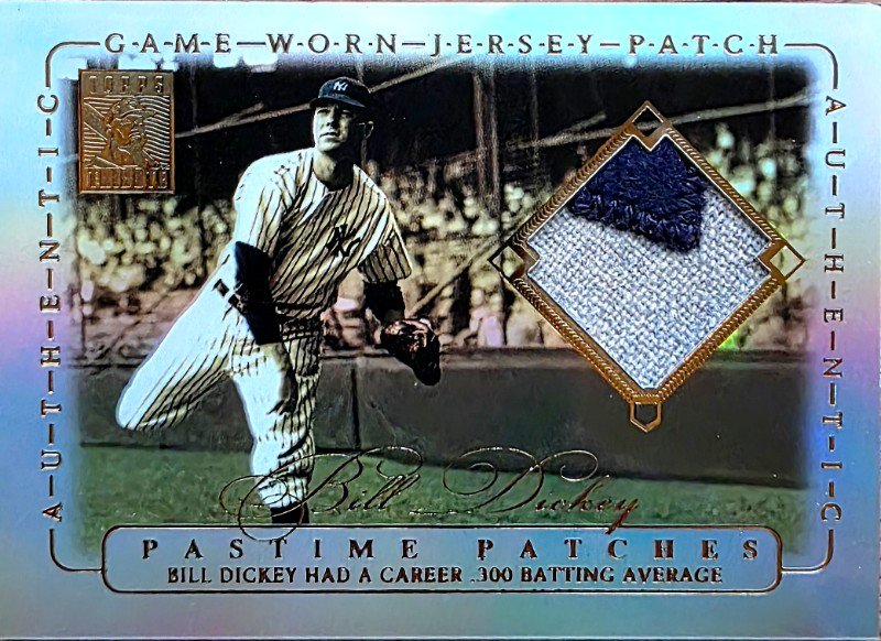 Bill Dickey 2002 Pastime Patches