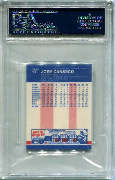 Canseco back