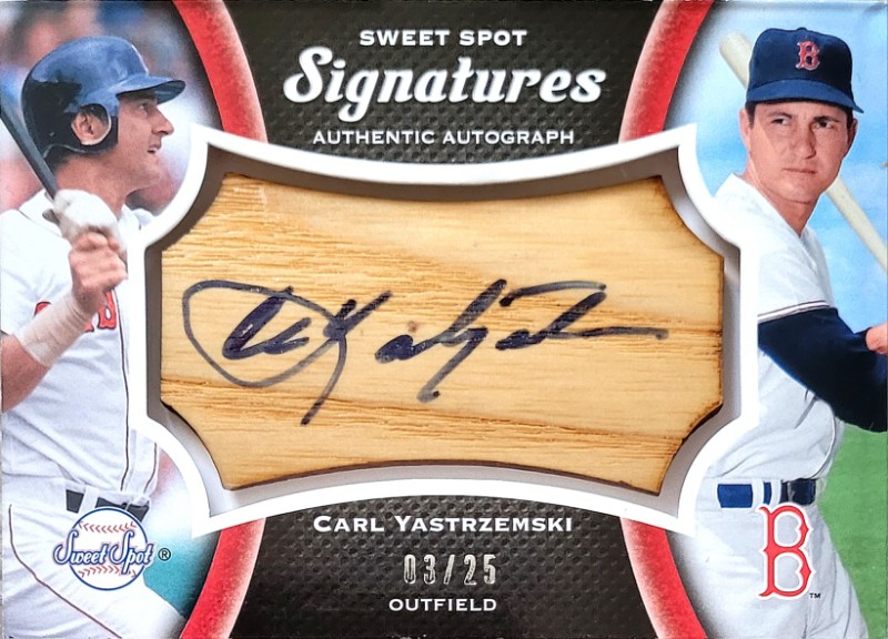 Carl Yastrzemski 3/25