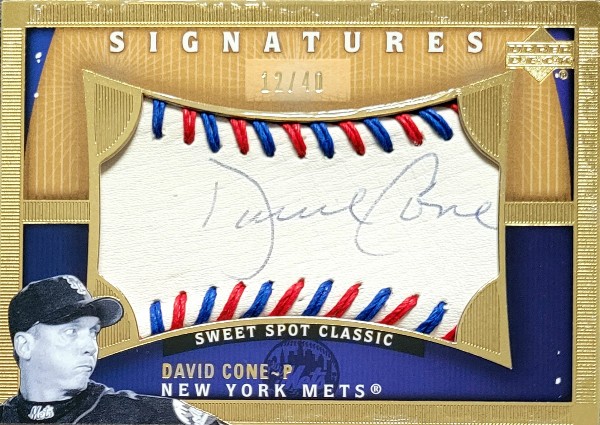 David Cone 12/40