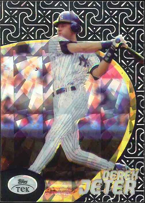 Derek Jeter Diffractor Pattern 3