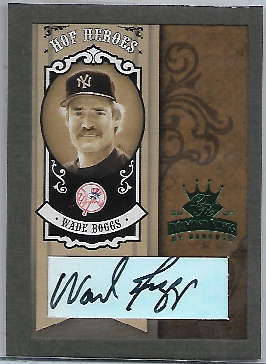 Donruss Wade Boggs AU 6 of 10