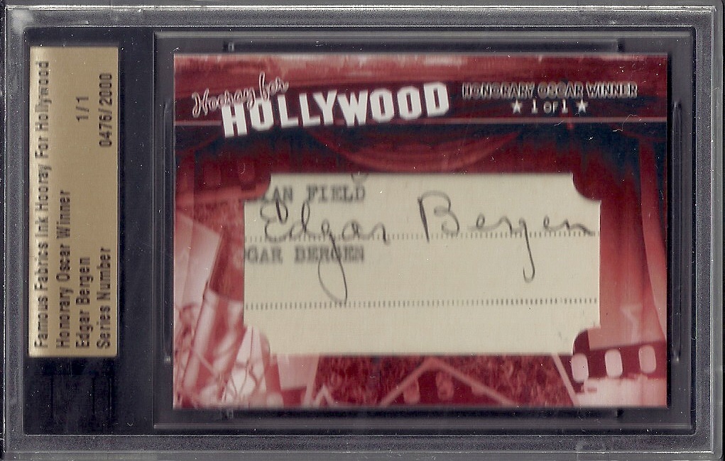Edgar Bergen 1 of 1