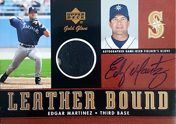 Edgar martinez leather bound auto