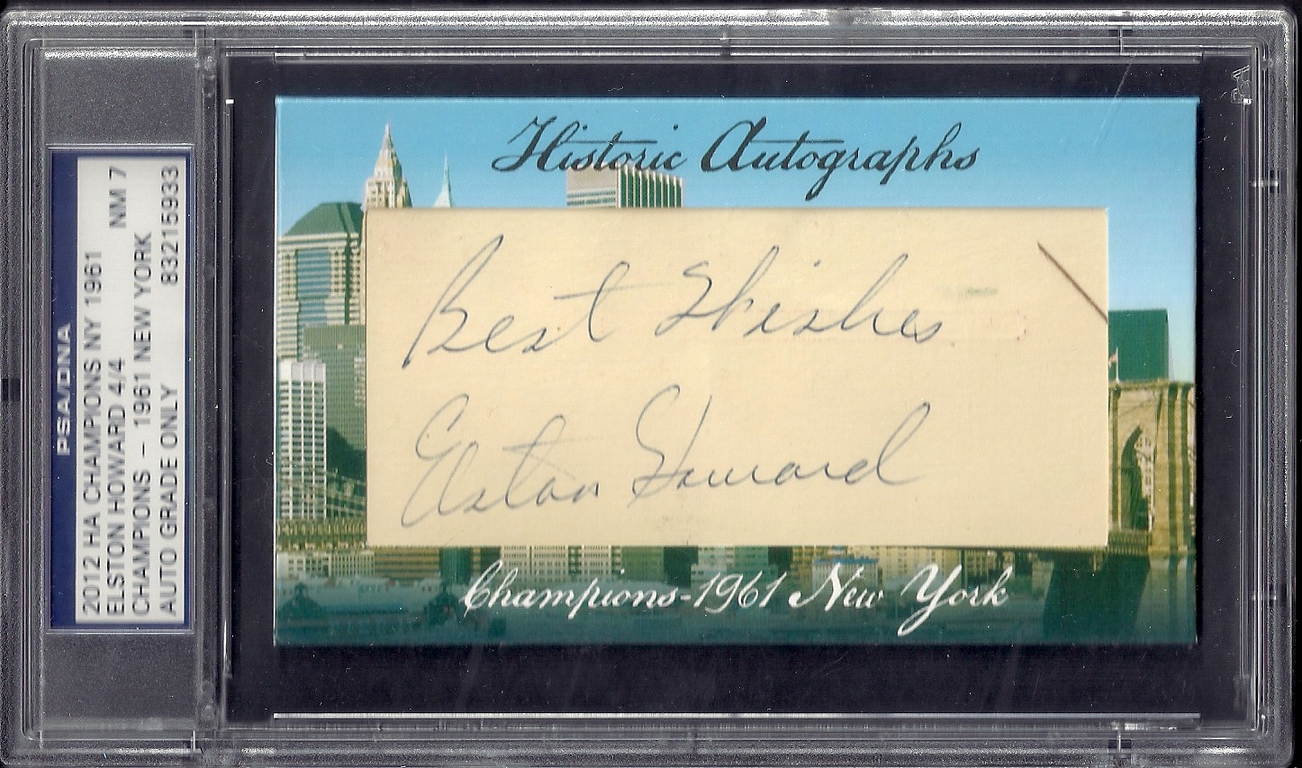 Elston Howard 1961 Yanks PSA 7