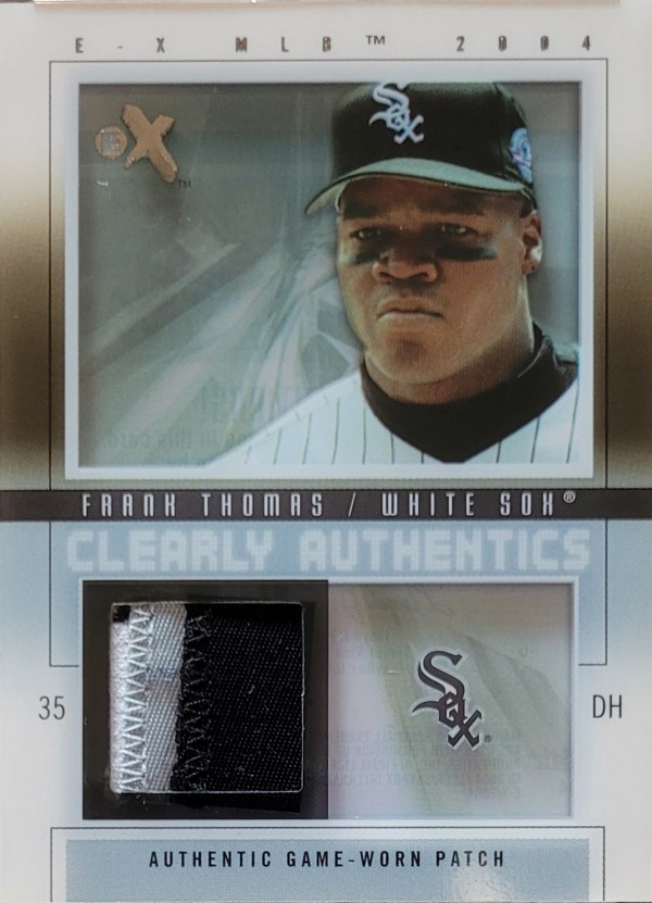 Frank Thomas 2004 Clearly EX Patch