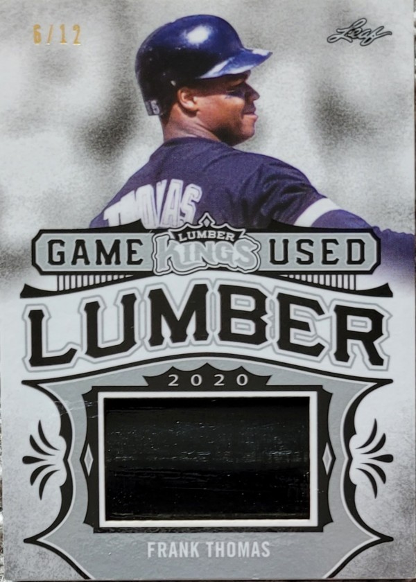 Frank Thomas 2020 Leaf Lumber Barrel 6/12