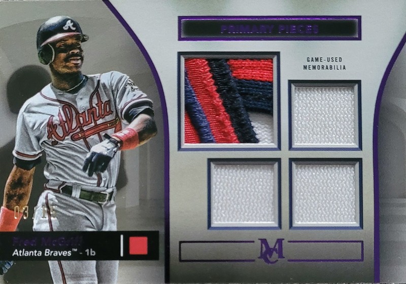 Fred McGriff 2024 Museum Collection Patch 3/15