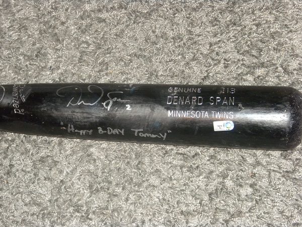 Game-Used Bat Auto