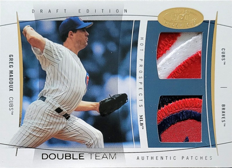 Greg Maddux 2004 Hot Prospects 28/50 Patch