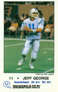 Jeff George card